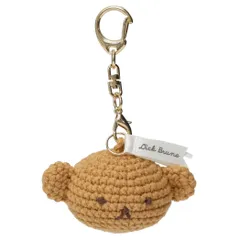 ミッフィー キーリング BRUNA KNIT フェイスチャーム ボリス ディックブルーナ エフエービージャパン バッグチャーム 絵本キャラクター グッズ 