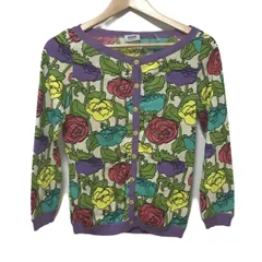 MOSCHINO CHEAPANDCHIC 花モチーフカーディガン モスキーノ MOSCHINO