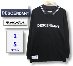 ◇【極美品】DESCENDANT ディセンダント /フットボールシャツ  ジャージ カットソー CHANT JERSEY L/S ★1 黒 ■管理番号L28956SSS26-250609-4K（510）