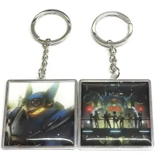 【中古】キーホルダー 集合 メタルキーホルダー2種セット 「PS4/Switchソフト メガトン級ムサシ」 楽天ブックス購入特典