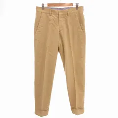 ブルネロクチネリ BRUNELLO CUCINELLI パンツ スラックス ロールアップ センタープレス 48 M ベージュ /TZ ■ECのサムネイル