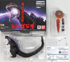 【中古】フィギュア S.H.MonsterArts ゴジラ(2016) 第4形態覚醒Ver. 「シン・ゴジラ」 魂ウェブ商店限定