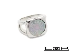 ▼値下げ▼　■美品■18号■　エルメス セリエ コロゾ リング 指輪 アクセサリー シルバー SS 18号 【78699】のサムネイル