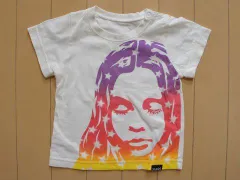 エックスガール x-girl first stage アウトレット 子供服 女の子 12M 80cm ベビー服 半袖 Tシャツ 白 春 夏 ★3 ガールズ 女児 キッズ ベビー 【中古】 ユーズド リサイクル 古着 子ども服 こども