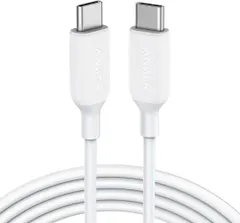 Anker PowerLine III USB-C & USB-Cケーブル MFi認証 USB PD対応 急速充電 各種対応 (3.0m ホワイト)