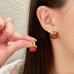 【今日特価】CHANEL シャネル 中古 ダブル C イヤリング オリジナルロゴリプリカ 送料無料！在庫限定セール価格！