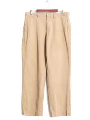 【お得なクーポン配布中!】 90s ポロ ラルフローレン コットン チノ パンツ メンズ 34 32 90年代 オールド チノパン ストレート ノータック アーミー タイプ ベージュ