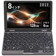 ♊美品IRIE FFF−PCM2BノートPC 箱付き IRIE ノートパソコン 新品 Windows11 小型 UMPC タッチパネル 8