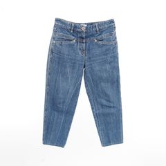 シャネル CHANEL デニムパンツ ココマーク P61138V46823 デニム コットン デニムパンツ レディース Used A