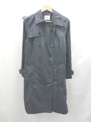 ◇ ⊇ ◎ MEW'S REFINED CLOTHES 長袖 トレンチコート サイズM ネイビー レディース E  【1503050019835】のサムネイル