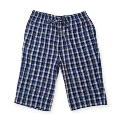 Polo by Ralph Lauren ラルフローレン チェック ハーフパンツ ショートパンツ M/ブルー系 メンズ