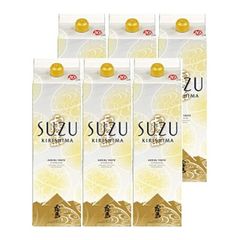 宮崎県内限定商品】霧島SUZU(20度)1800ml×6本です。 芋焼酎。 - メルカリ