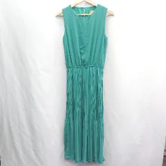 ◇ poolstudioalivier - ロング丈 ワンピース サイズ表記なし グリーン レディース E  【1407020025331】