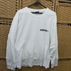 Stussy ロングスリーブTシャツ ワールドツアー ホワイト L E07-20250828-03