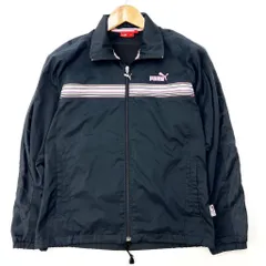 プーマ ☆ PUMA レディース ナイロンジャケット ウィンドブレーカー S ブラック ピンク お洒落なカラーライン♪ トレーニングなど◎■CE206