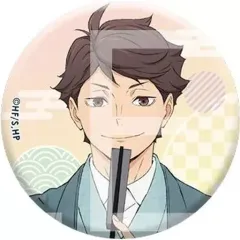 【中古】バッジ・ピンズ 及川徹 「ハイキュー!! 和紙風トレーディング缶バッジ」