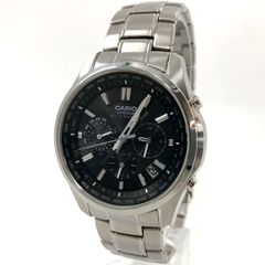 CASIO カシオ LINEAGE リニエージ LIW-M610 ソーラー/SS ブラック文字盤 メンズ腕時計 付属品付き 稼働品【PF-127】