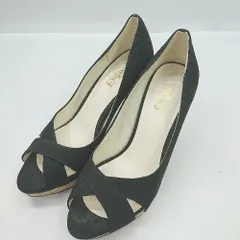 ◇ ⊂ ESPERANZA エスペランサ ハイヒール サイズ22.5 ブラック レディース E  【1502180023125】