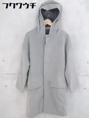 ■ MONO-MART モノマート 比翼 フード コート サイズF グレー レディース 【中古】 【1102090015335】