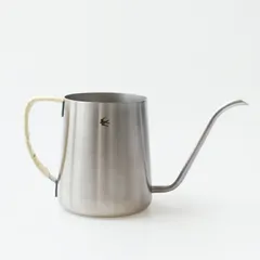 【新品】【1点販売】GLOCAL STANDARD PRODUCTS[グローカルスタンダードプロダクツ] ツバメ ドリップポット 390ml [1～4杯分 ステンレス 持ち手 ラタン 籐 シンプル スタイリッシュ コーヒーグッズ]