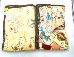 【新品・未開封品】スヌーピー フランネルボアブランケット 2種セット