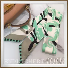 【SALE】リボンスカーフ　バッグスカーフ　バッグチャーム1007＃