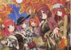 【中古】クリアファイル 集合 A4クリアファイル 「PS4/Switchソフト 五等分の花嫁 ごとぱずストーリー 2nd」 Amazon.co.jp購入特典
