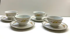 NARUMI　CHINA　アンティークティーカップセット