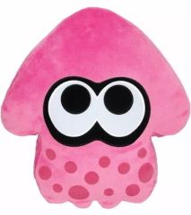 [중고] 쿠션·안아 베개·본체(캐릭터) 오징어(핑크) 쿠션 [Splatoon(스플라툰)]