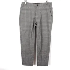 ザショップティーケー クロップドパンツ ボトムス チェック柄 メンズ Lサイズ グレー THE SHOP TK 【中古】
