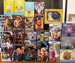 ワンピースプライズフィギュア、ルームライトまとめ売り！３１点！ 2月登場！ワンピースプライズアイテム！フィギュアやルーム