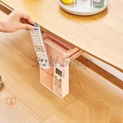 デスク収納ボックス 机下 デスク下 収納 スリム 大容量 隠し引き出し 小物整理 事務用品 引き出し式 取り付け 簡単で 強力に接着できる