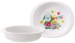 【人気商品】スケーター(Skater) ベビー食器 小皿 子供用 5ヵ月頃~ 抗菌 プラスチック製 290ml いないいないばあっ! XP25AG-A