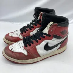 【中古】NIKE AIR JORDAN 1 RETRO HIGH CHICAGO 94年製 サイズ24.5㎝ 130207-101 ナイキ エアジョーダン シカゴ[19]
