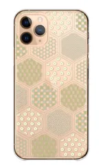 iPhone 17 ProMAX ケース カバー アイフォン17プロマックス スマホケース ハードケース 和風 和柄 レトロ 花 市松 矢絣 青海波 大人かわいい 日本 上品 キレイ目 透明 クリア カラー05
