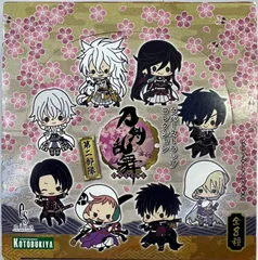 未開封、箱傷みあり　刀剣乱舞 ラバーストラップコレクション 第二部隊 1BOX 全8種