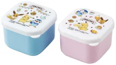 【特価セール】保存容器 シール容器 おかず入れ 130ml ミニ 2個組 ポケモン スケーター(Skater) カフェアート MO1WAG-A