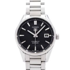 タグホイヤー TAG HEUER カレラ WAR211A.BA0782 TAG Heuer Carrera  自動巻き 腕時計 メンズ・ユニセックス 黒