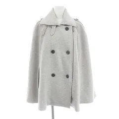 バーバリー ロンドン BURBERRY LONDON メルトンポンチョコート アウター ジャケット F グレー /DF ■OSのサムネイル