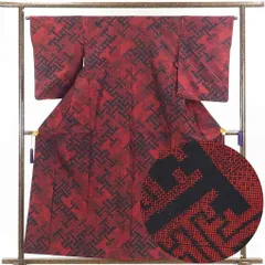 付下げ 金彩 地紋 工字繋ぎ文様 華柄 NK-1186 着物・浴衣