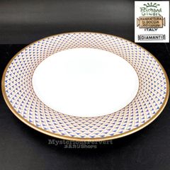 MZ678) Richard Ginori DIAMANTI 26cm ディナープレート 1点 現状品