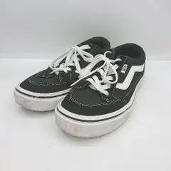 ◇ ◎Θ VANS ヴァンズ カジュアル スニーカー サイズ表記なし ブラック ホワイト系 メンズ E  【1505130013252】