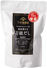 【50包】久世福 風味豊かな万能だし 400g (8g x 50包） 味噌汁 つゆ 鍋 炒飯 調味料 かつお節 さば節 煮干 白醤油 焼き塩 KUZEFUKU Multi Dashi Pack