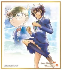 【中古】食玩 雑貨 6.江戸川コナン＆世良真純 「名探偵コナン色紙ART7」