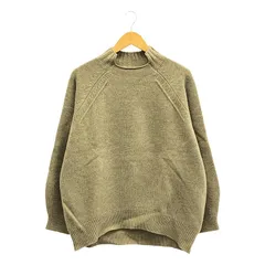​SLOBE IENA / スローブイエナ | 変形ネックビッグプルオーバー ニット | F | ベージュ | レディース