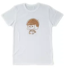 【中古】Tシャツ(キャラクター) 十四松 コルクプリントTシャツ ホワイト Mサイズ 「おそ松さん」