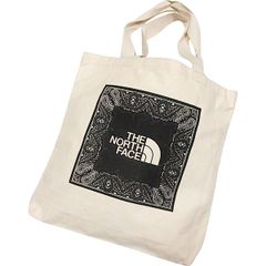 新品 THE NORTH FACE ノースフェイス ペイズリー柄 Cotton Canvas Tote コットン キャンバス トートバッグ リアルブラック