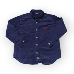 【ユーズド古着】POLO ポロ ラルフローレン 長袖 長袖シャツ キッズ120 コーデュロイ