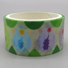 【中古】シール・ステッカー 集合(グリーン) マスキングテープ 「ピクミン×ファミリーマート ファミマでピクミンがたくさん!キャンペーン」 菓子コース 対象商品購入特典 第1弾