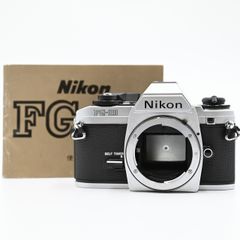 Nikon ニコン FG-20 シルバー ボティ フィルムカメラ 【中古】